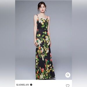 Kaimilan maxi dress NWT